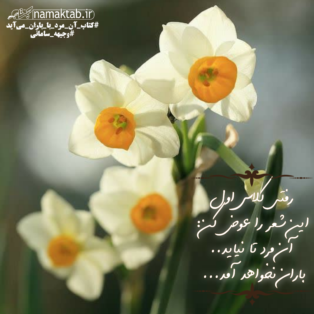 عکسنوشته- ان مرد با باران می بارد (6)